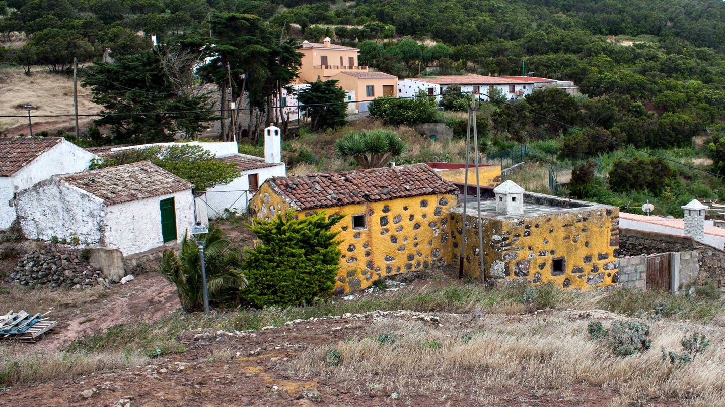 die Siedlung Los Bailaderos auf dem Hochplateau von Teno-Alto