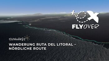 Ruta del Litoral - nördliche Route der Küstenwanderung – Flyover