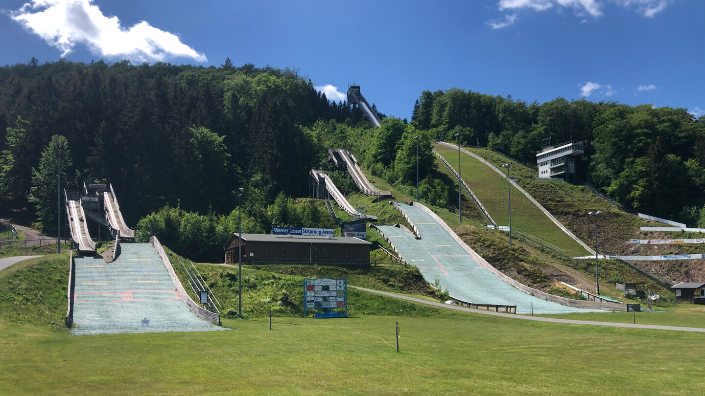 Skisprungzentrum an der Iselbergschanze Skisprungzentrum an der Iselbergschanze