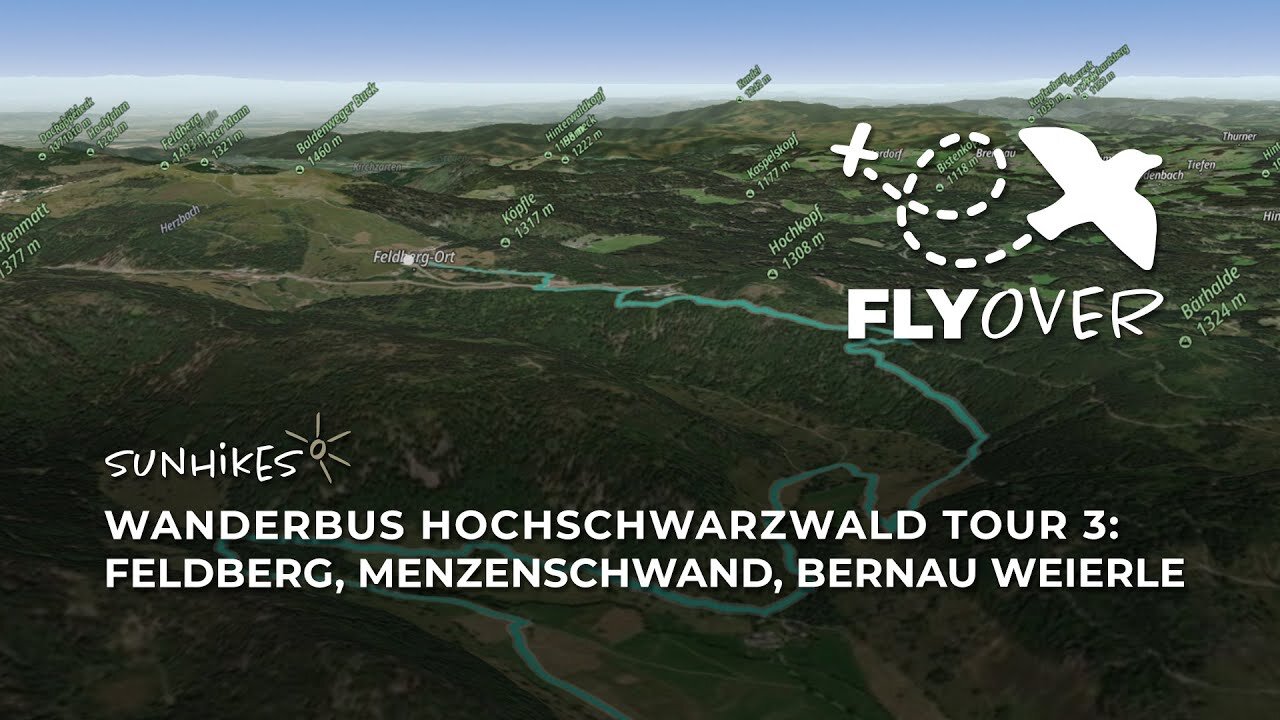 Wanderbus Hochschwarzwald Tour 3: Feldberg – Menzenschwand – Bernau Weierle – Flyover