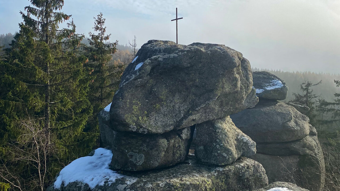 Gipfelkreuz des Großen Habersteins