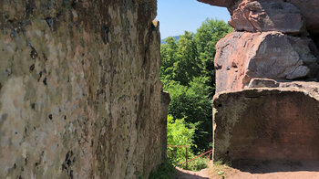 Burganlage des Château Vieux-Windstein