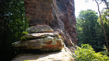 Felsplattform am Bundenthaler Turm
