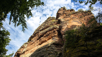 die Fladensteine auf der Jüngstberg-Tour im Dahner Felsenland