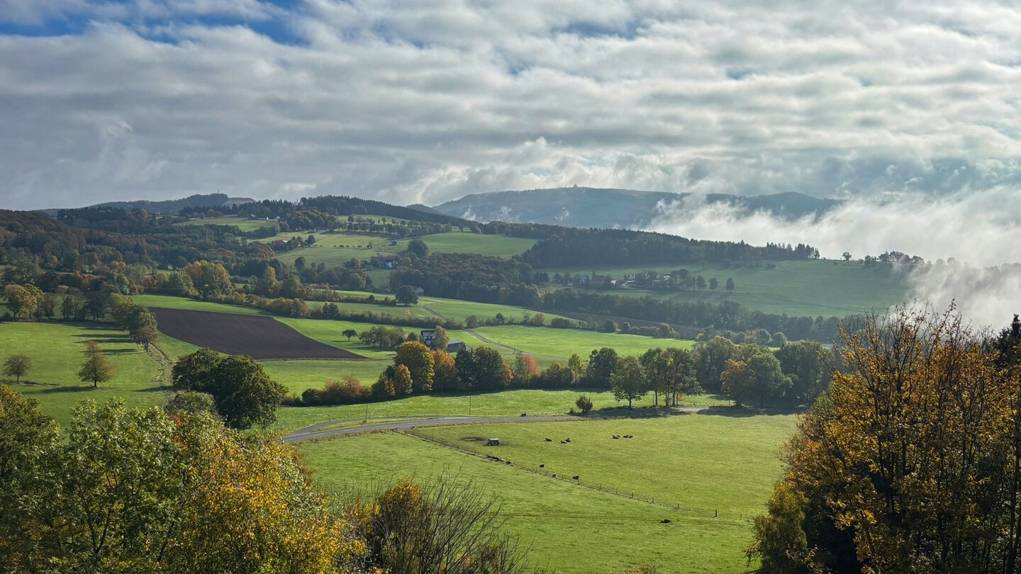 Landschaft bei der Steinwand unweit von Poppenhausen und der Wasserkuppe