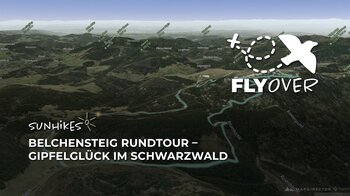 Belchensteig Rundtour – Gipfelglück im Schwarzwald – Flyover