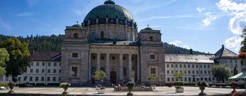 Dom des Etappenziels der Schluchtensteig Etappe 4 in St. Blasien