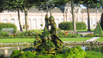 Barockgarten am Schwetzinger Schloss