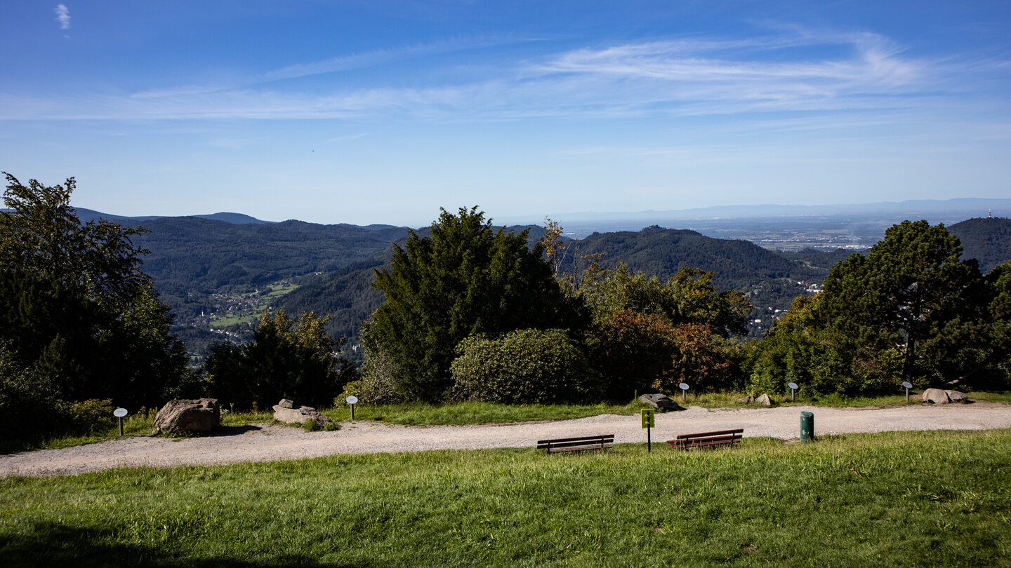 Schwarzwaldpanorama vom Merkur