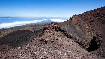Narices del Teide mit Blick aufs Teno-Gebirge und La Gomera und La Palma