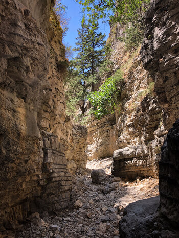 Naturschauspiel Imbros-Schlucht