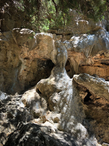 Felsformationen in der Imbros-Schlucht auf Kreta