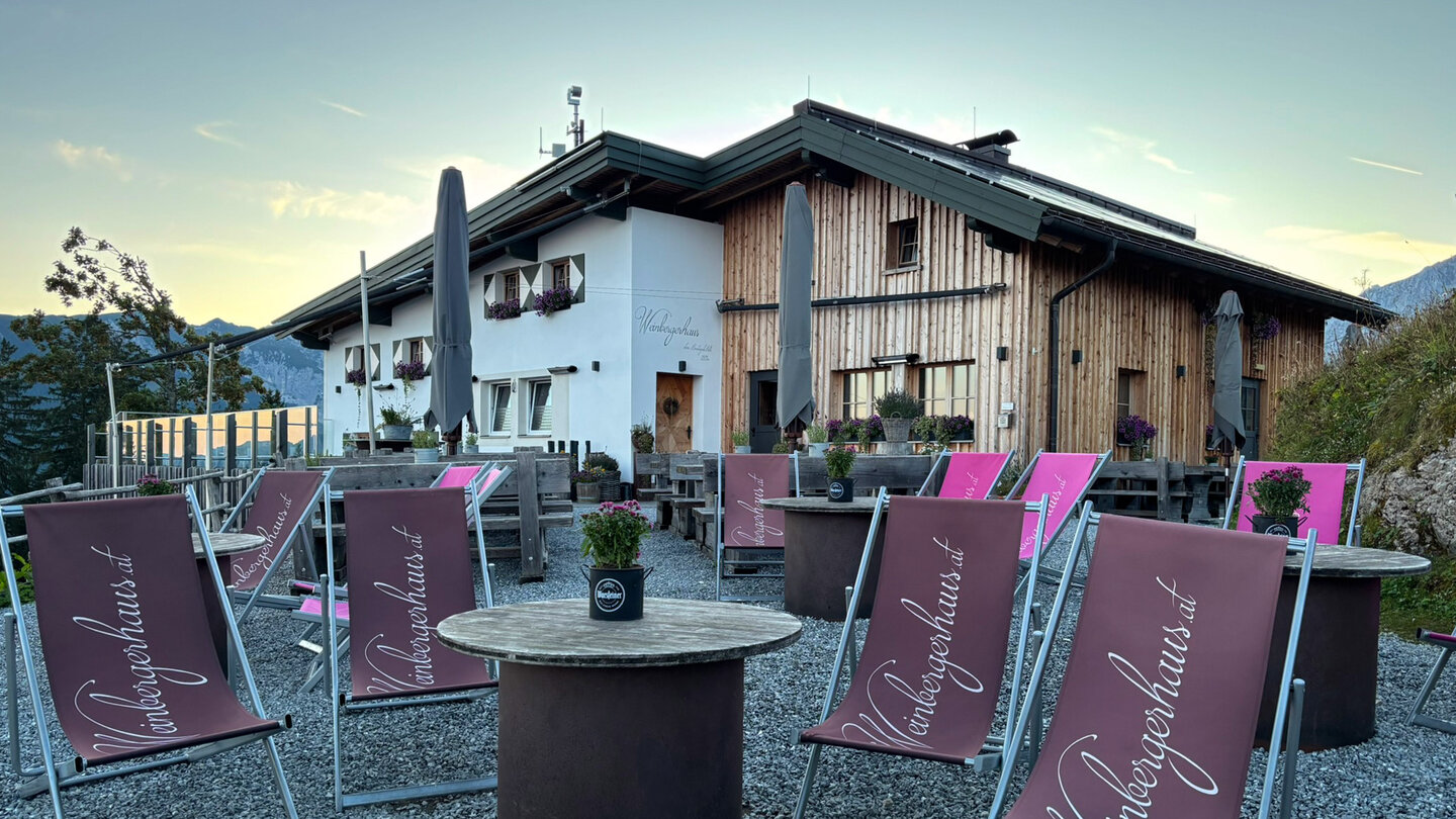 Weinbergerhaus im Kaisergebirge