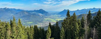 das Inntal in der Morgensonne