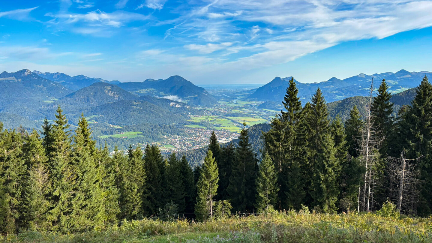 das Inntal in der Morgensonne