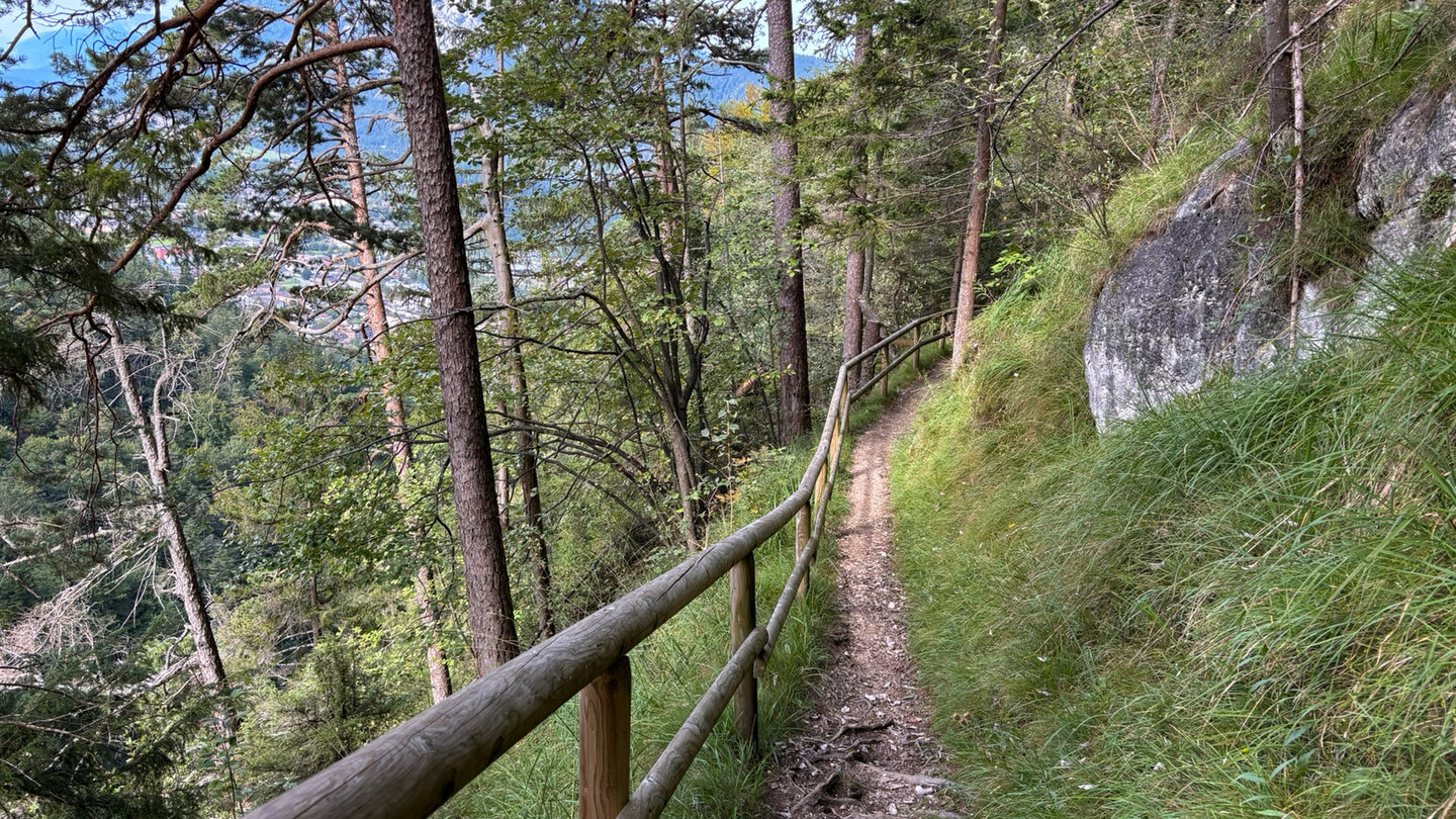 Wanderweg kurz vor Kufstein