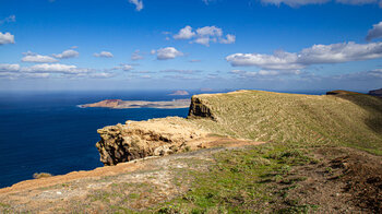 Panorama am Mirador de la Caldera auf den Chinijo-Archipel