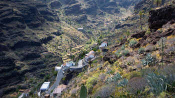 Ausblick in die Schlucht Barranco de Guarimiar