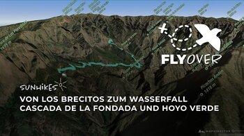 Spektakuläre Kraterwände: Von Los Brecitos zur Cascada de la Fondada & Hoyo Verde – Flyover Video