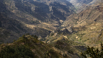 die eindrucksvolle Landschaft des Naturschutzgebiets Benchijigua