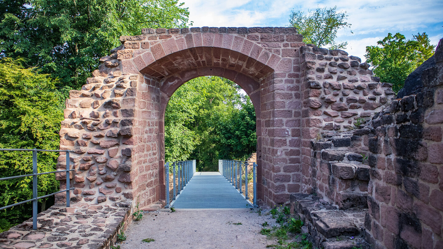 Toranlage der Burg Meistersel Toranlage der Burg Meistersel