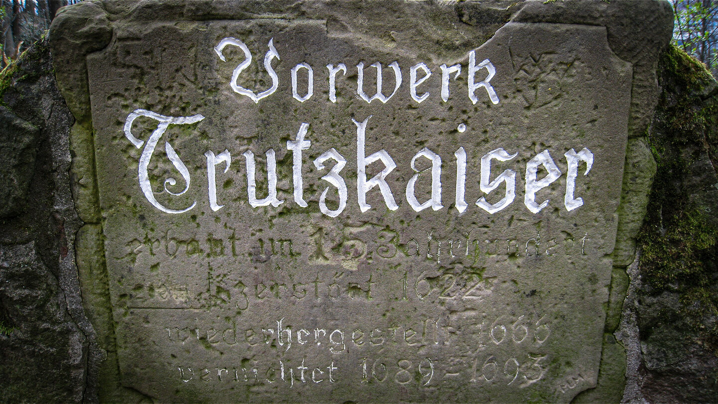 Vorwerk Truzkaiser am historischen Pfad in Heidelberg