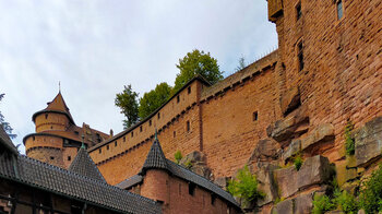 Die Haut-Koenigsbourg zählt zu den besten erhaltenen Burgen Europas