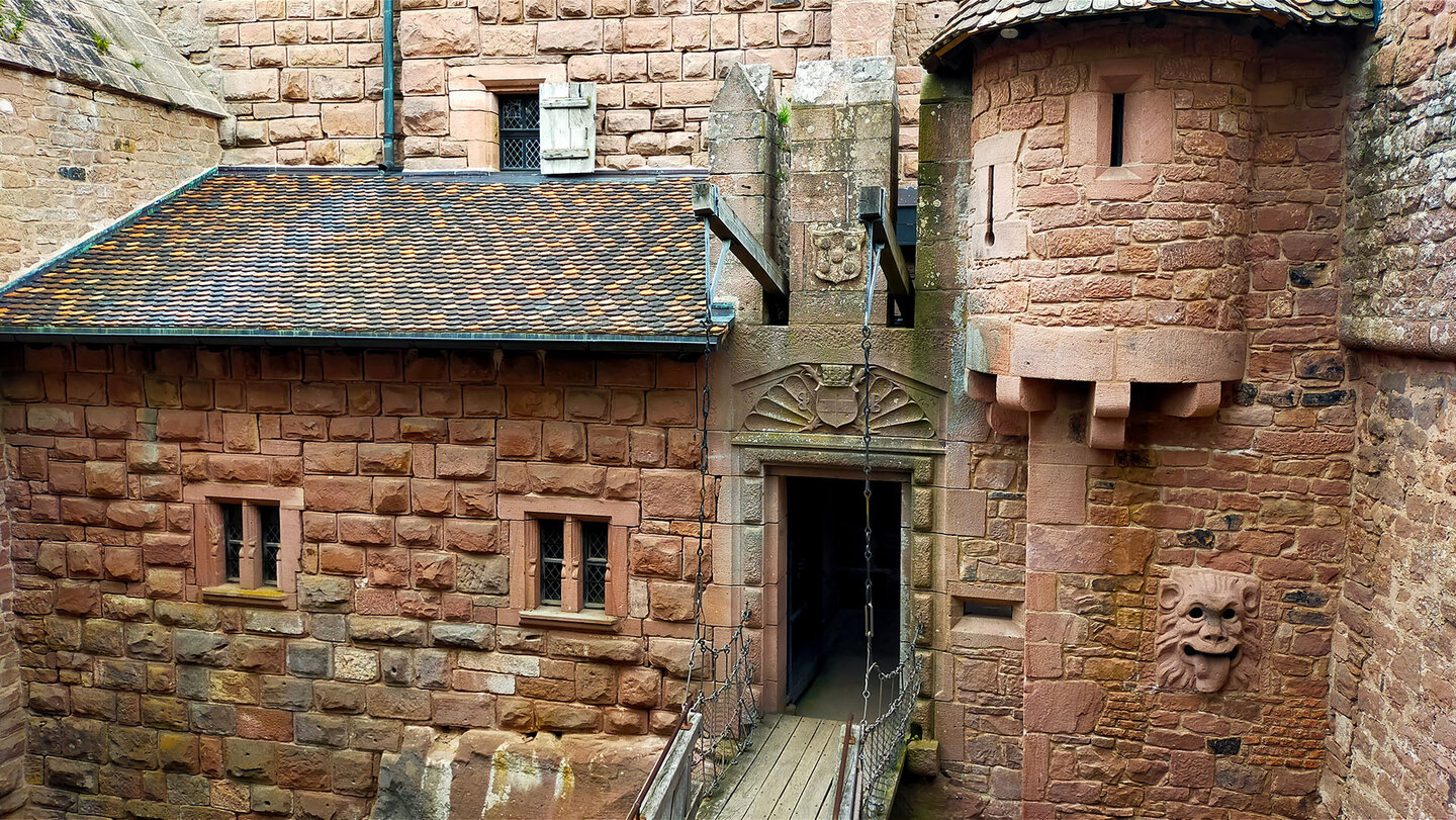 die Geschichte der Haut-Koenigsbourg reicht bis ins 12. Jahrhundert zurück