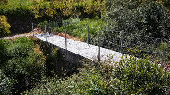 Brücke über den Río Turvilla