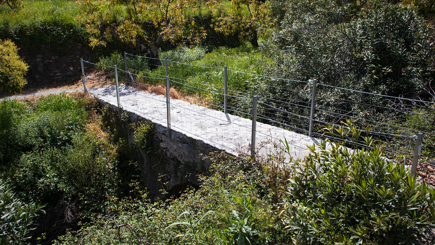 Brücke über den Río Turvilla Brücke über den Río Turvilla