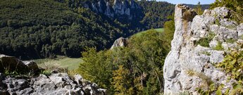 Falkenwand und Lenzenfels im Donaubergland