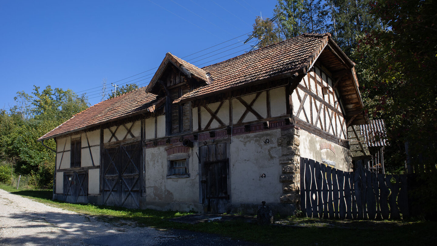 Fachwerkgebäude bei Thiergarten