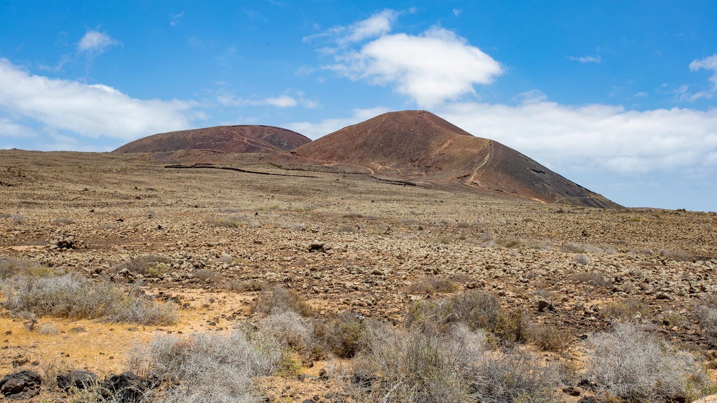 der Montaña Colorada neben dem Calderón Hondo der Montaña Colorada neben dem Calderón Hondo
