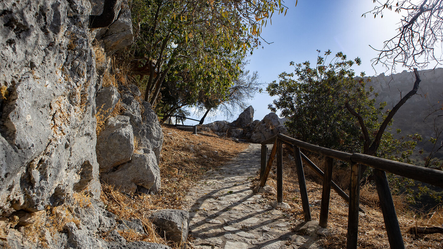 Spazierweg bei Zuheros