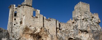 die Burganlage von Zuheros