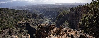 Barranco de Tamadaya ist eine der tiefsten Schluchten auf Teneriffa