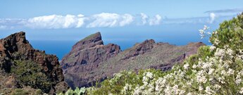 das Teno-Gebirge von  der Wanderung über den Guerges Steig