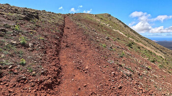 Aufstieg zum Gipfel des Montaña Guardilama