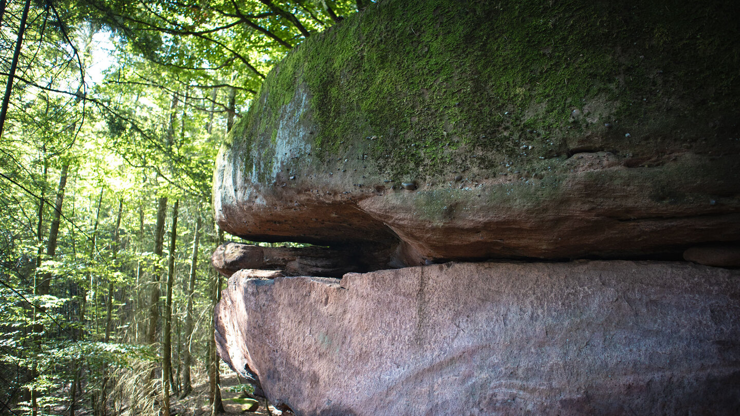 Felsformationen am Kleinen Ferkelstein Felsformationen am Kleinen Ferkelstein