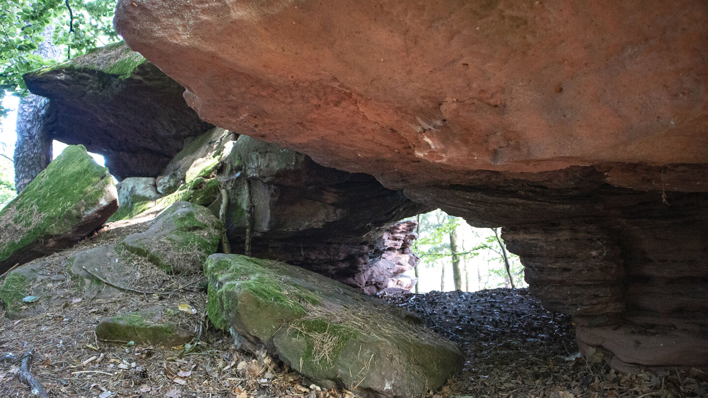 Felsdurchbruch am Kleinen Ferkelstein Felsdurchbruch am Kleinen Ferkelstein