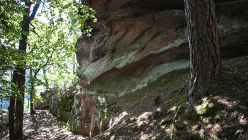 Felsformationen am Friedfrichsfels bei Lug