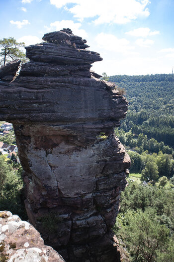 der Friedrichsfelsen bei Lug