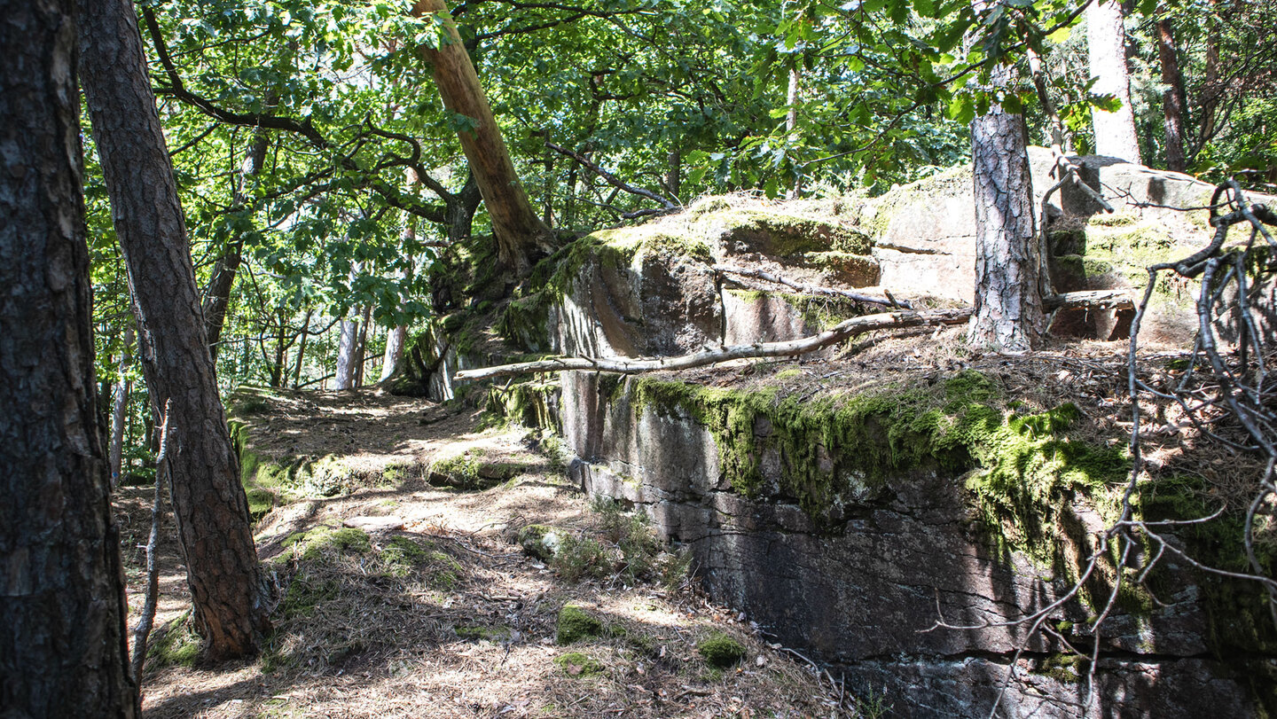 Wanderpfad zum Höllenfelsen Wanderpfad zum Höllenfelsen