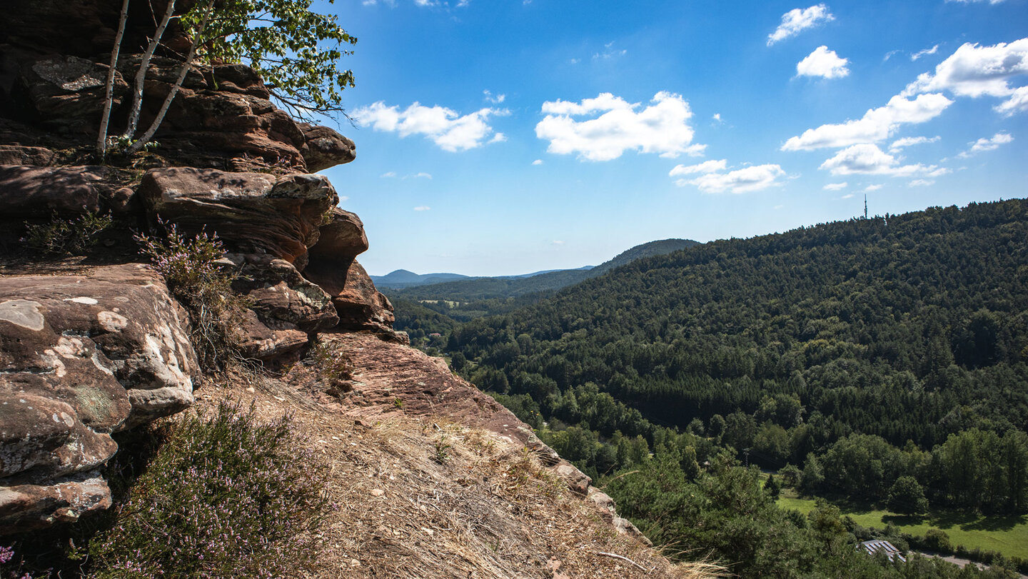 Ausblick vom Höllenfelsen Ausblick vom Höllenfelsen