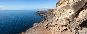 Wanderweg entlang der Ostküste Fuerteventuras bei Giniginamar