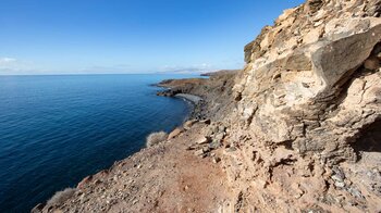 Wanderweg entlang der Ostküste Fuerteventuras bei Giniginamar