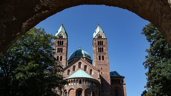 Ostseite des Doms zu Speyer
