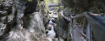 Blick durch die Starzlachklamm