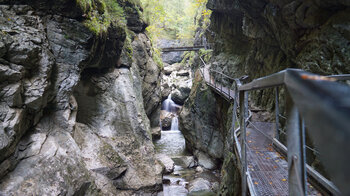 Blick durch die Starzlachklamm