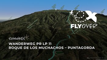 Vom Inselgipfel zum Küstendorf: Der Riesen-Abstieg nach Puntagorda (PR-LP 11) – Flyover
